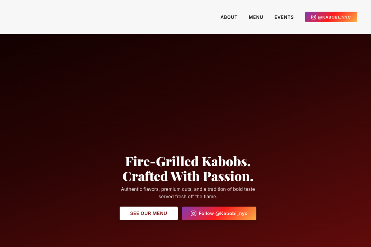 Kabobi website