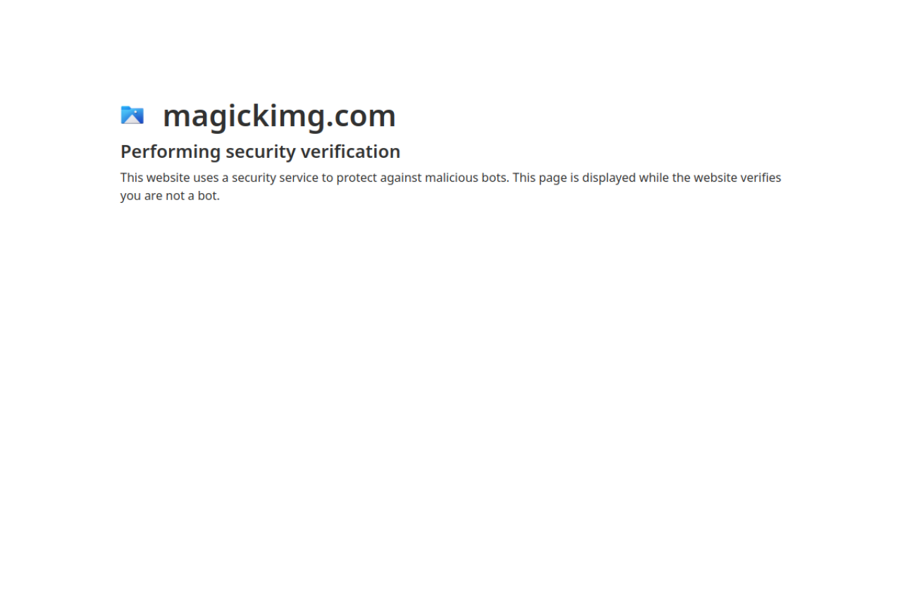 Magickimg website screenshot