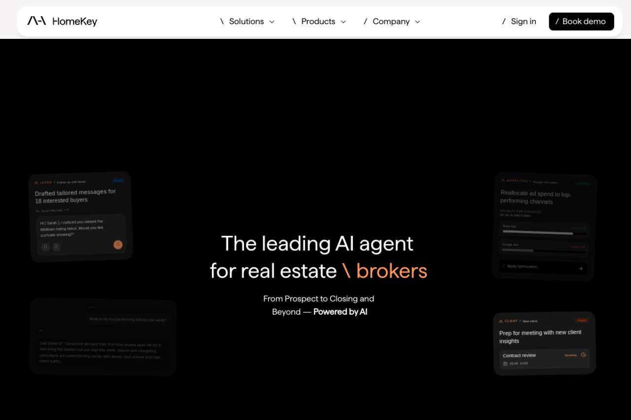Marketer Tech website screenshot
