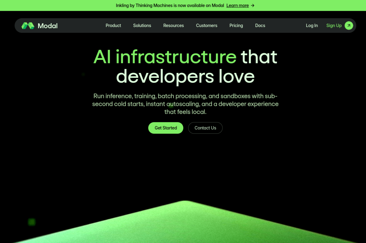 Modal Com website screenshot