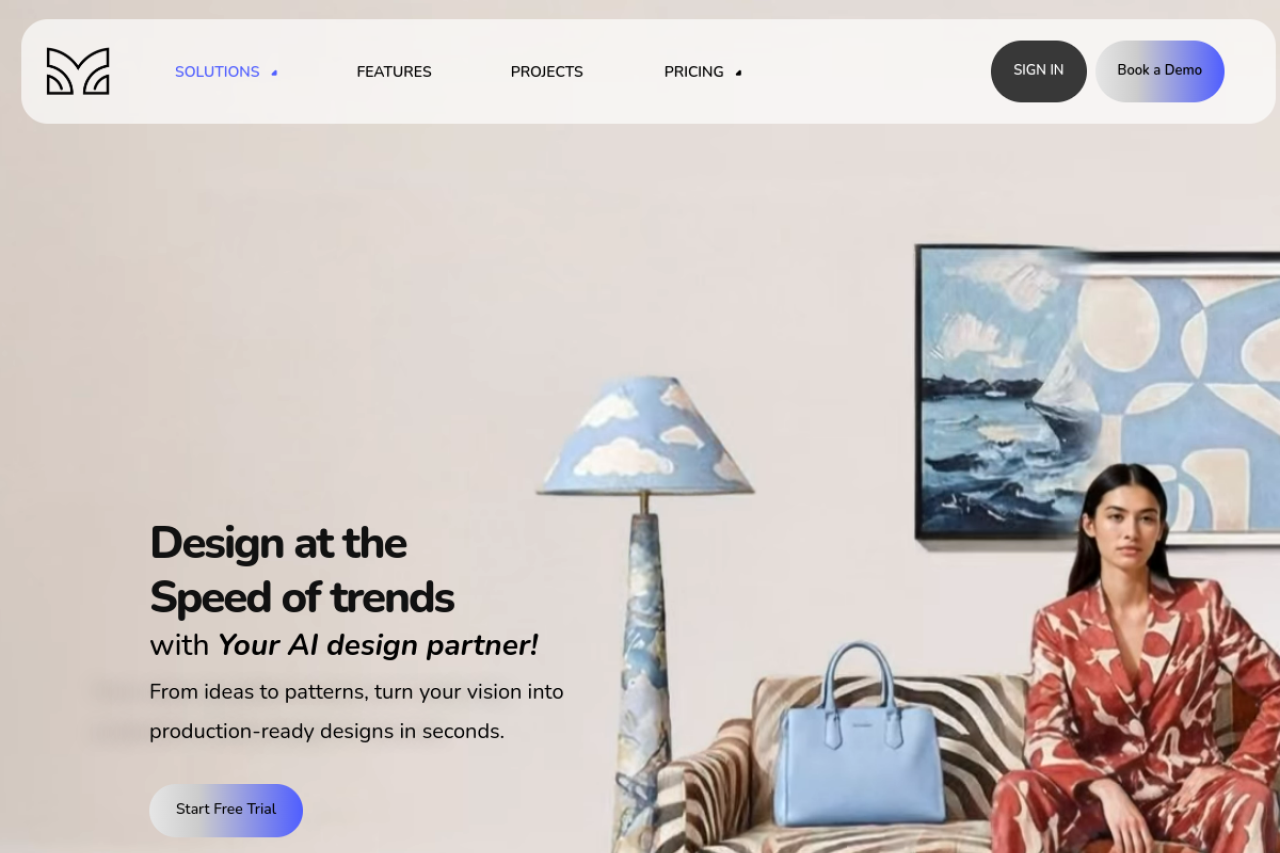 MYTH AI website screenshot
