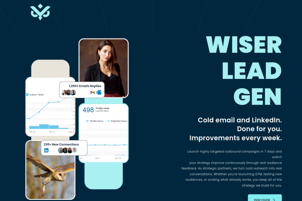 Owloutreach website screenshot