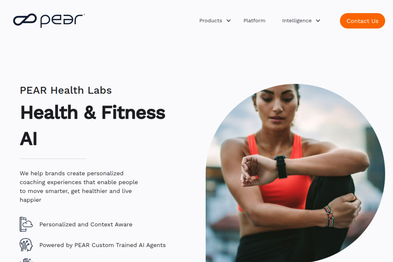 Pearhealthlabs Com website screenshot