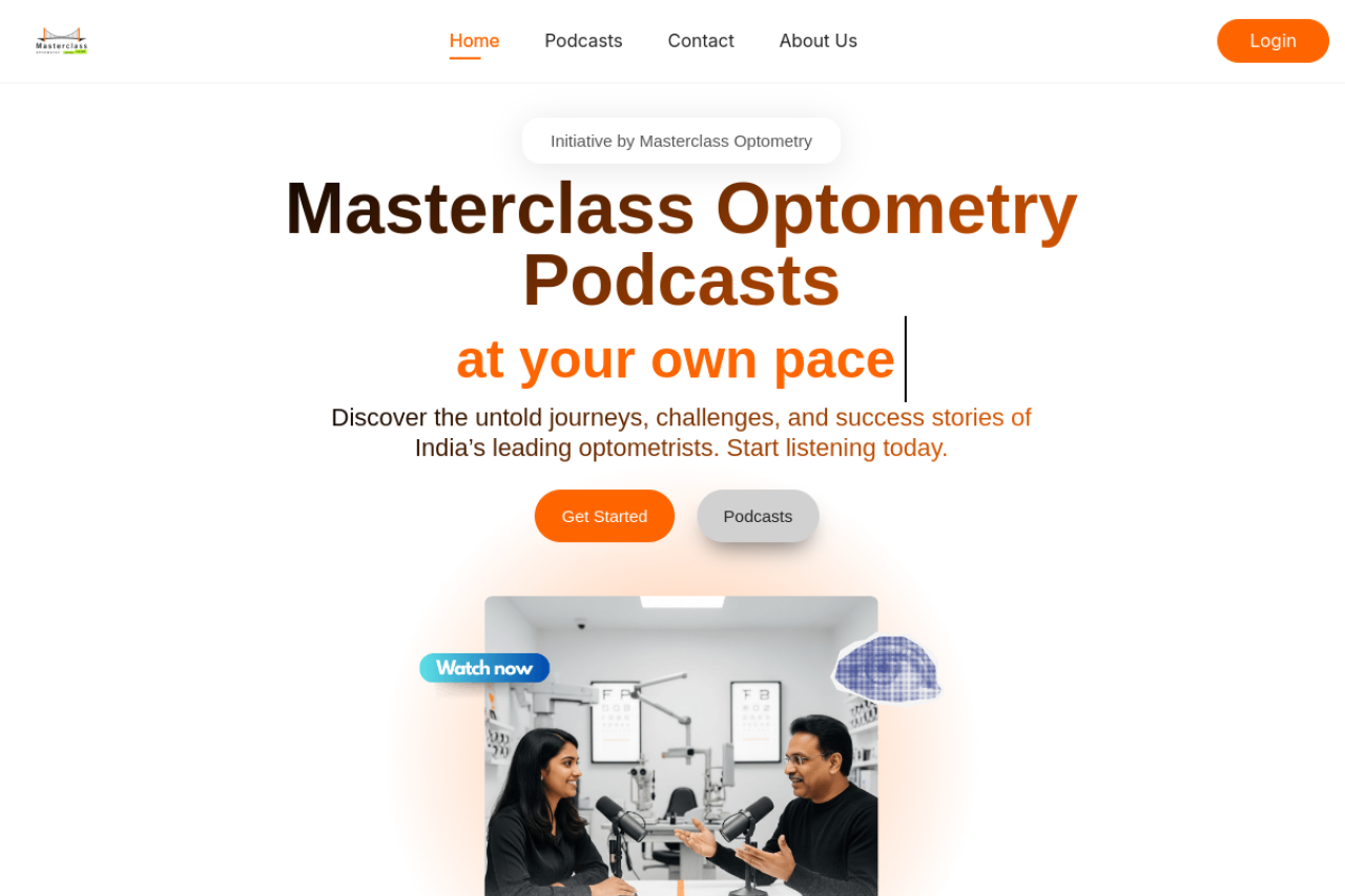 Masterclass Optometry Podcast