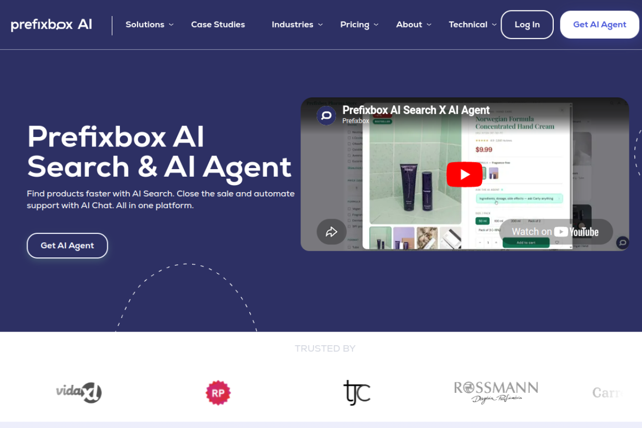 Prefixbox Com website screenshot
