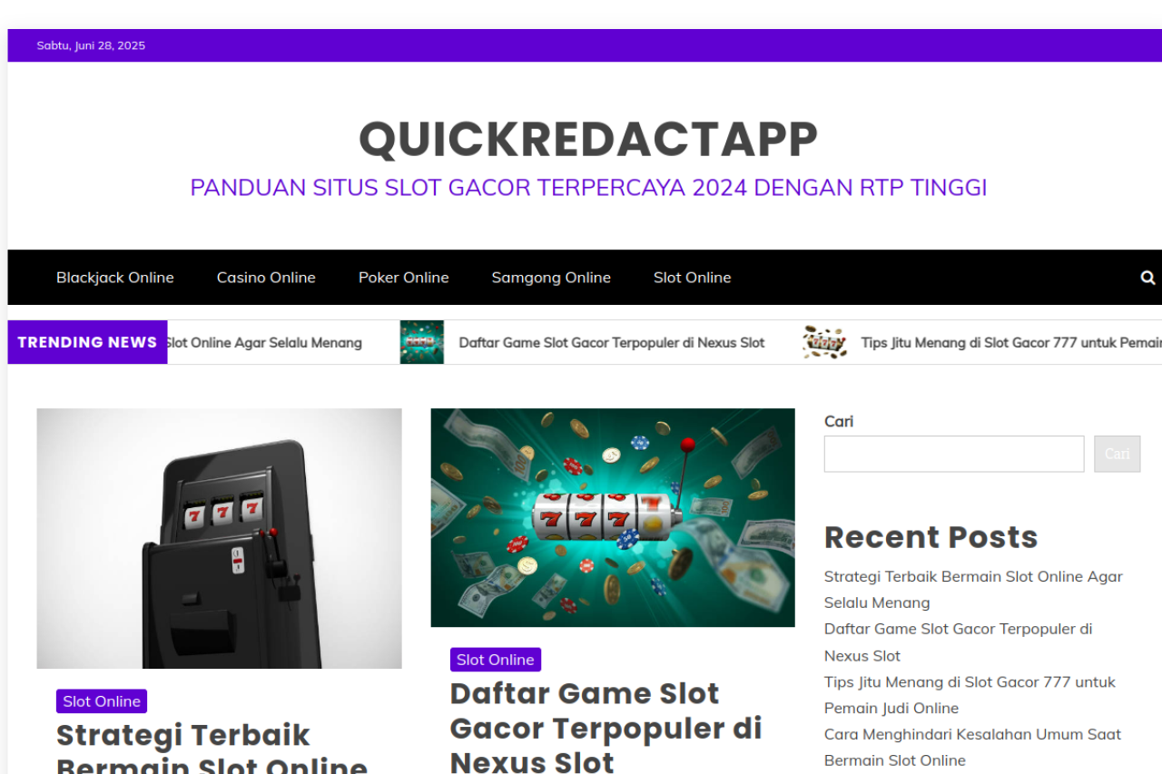 Quickredact website screenshot