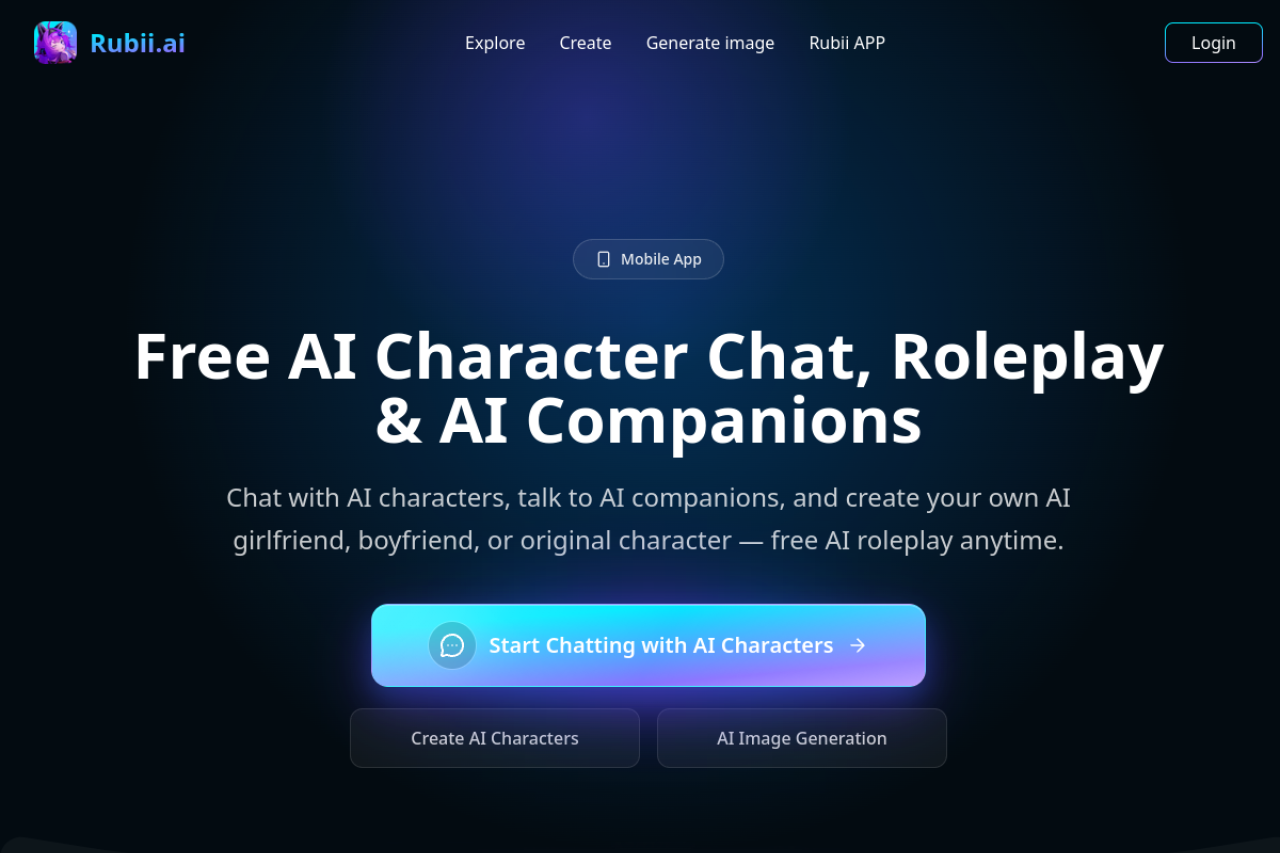 Rubii website screenshot