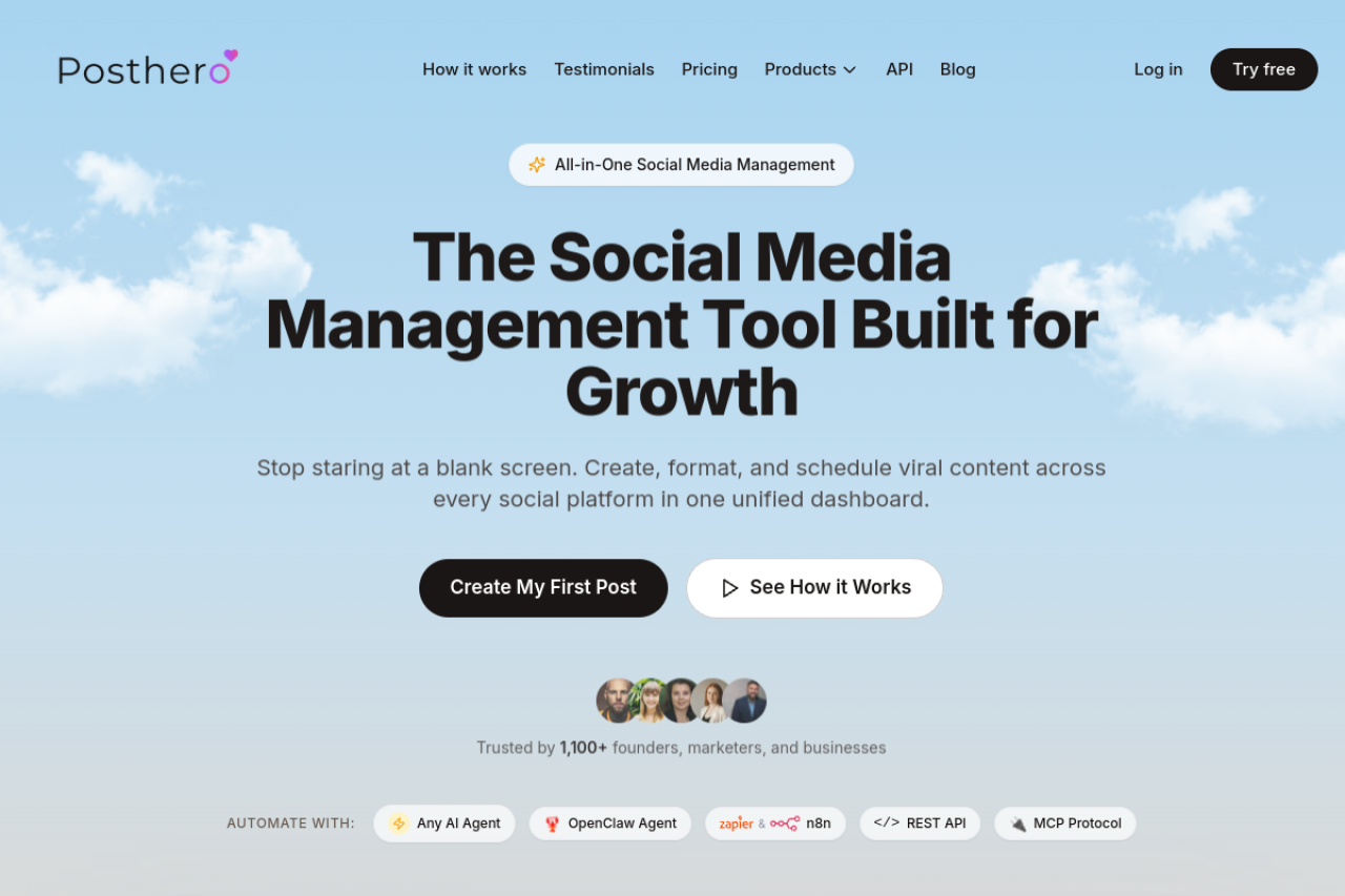 Smm Agent website screenshot