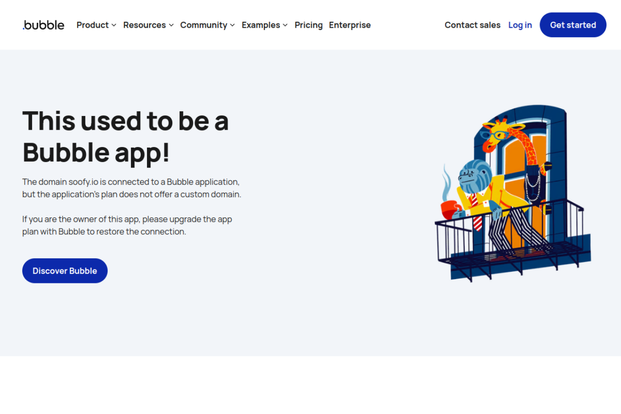 Soofy website screenshot