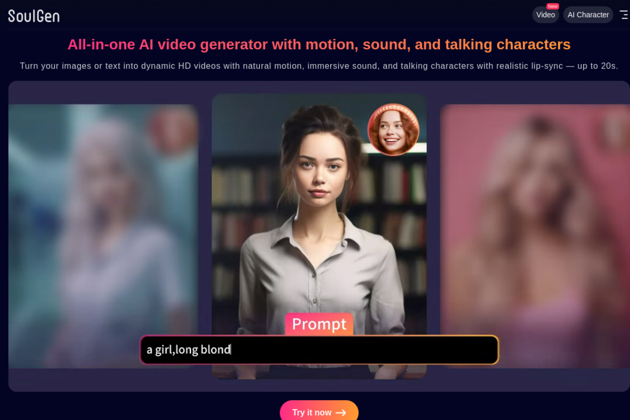 Soulgen Net website screenshot