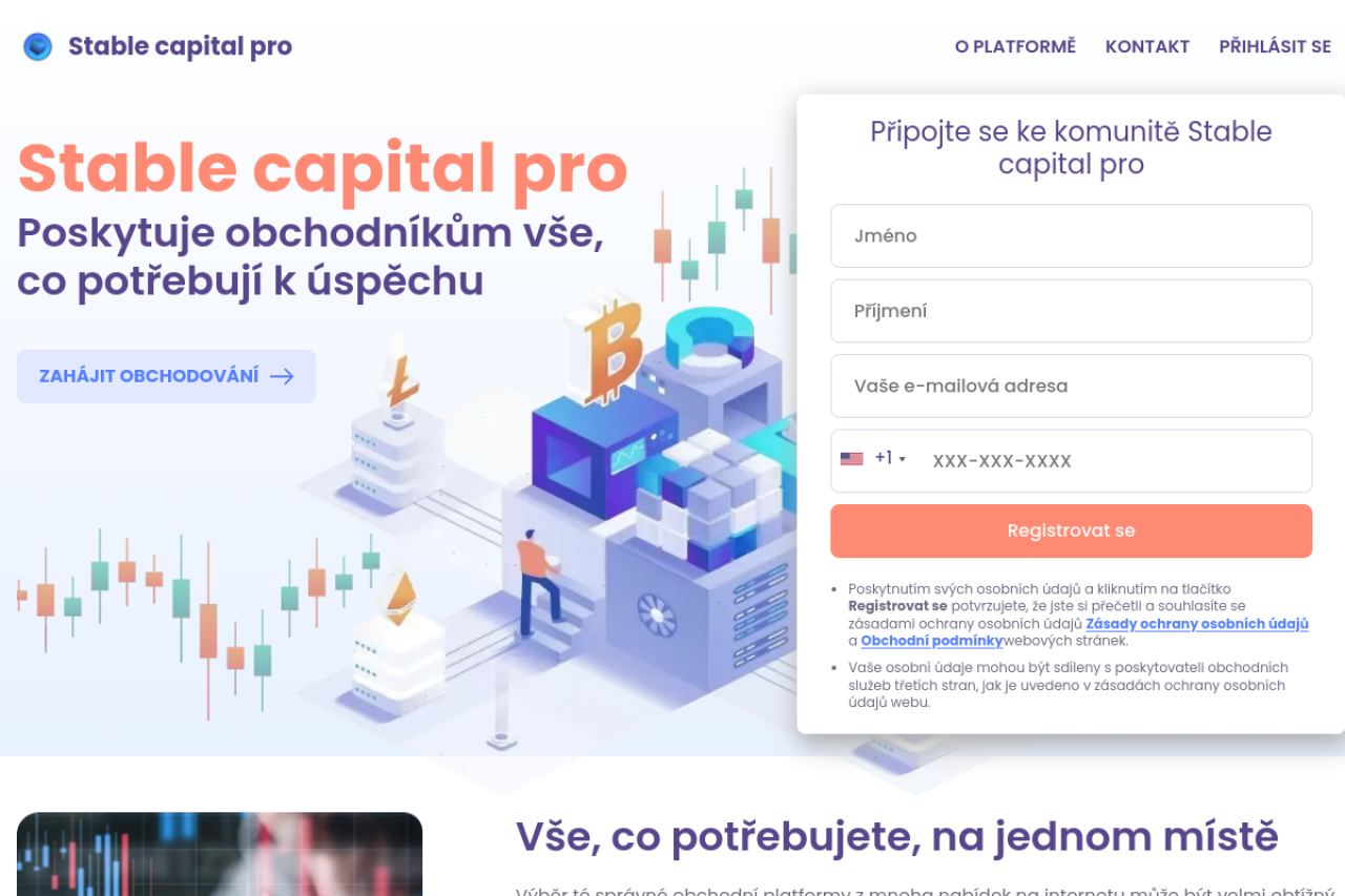 Stable Capital Pro website screenshot
