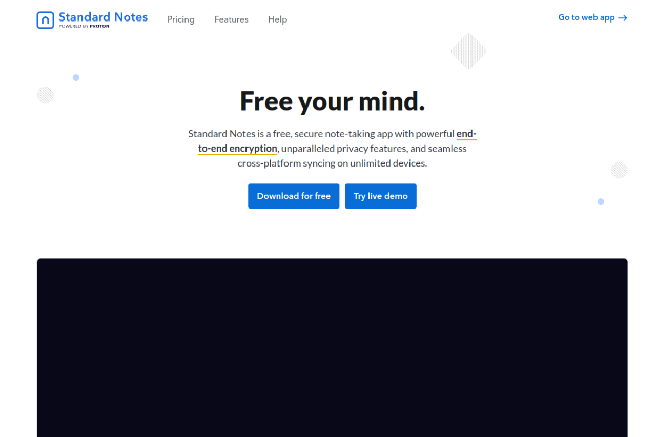 Standard Notes Preview