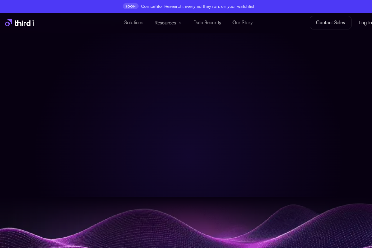 Thirdi website screenshot