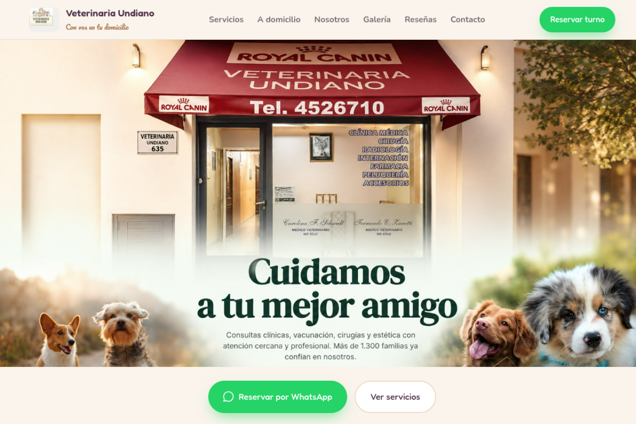 Veterinaria Undiano