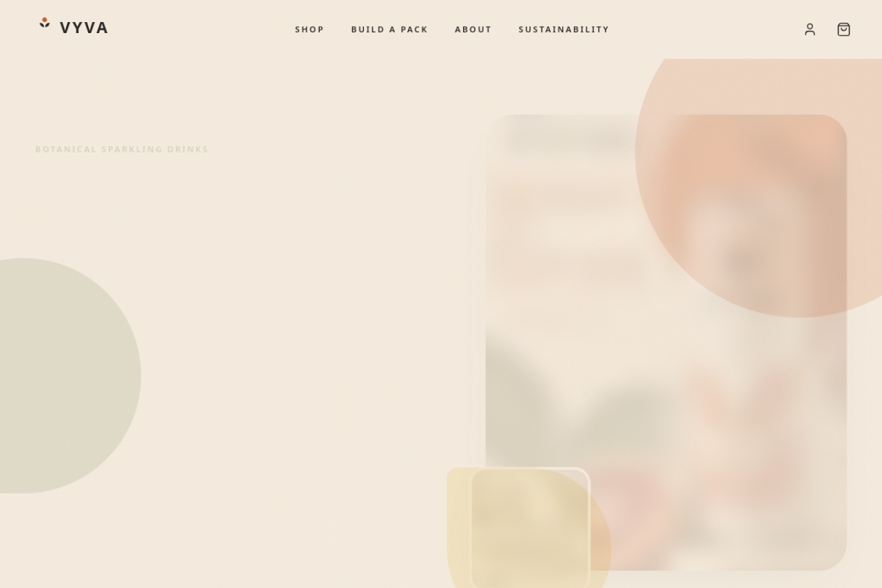 vyva.store desktop preview