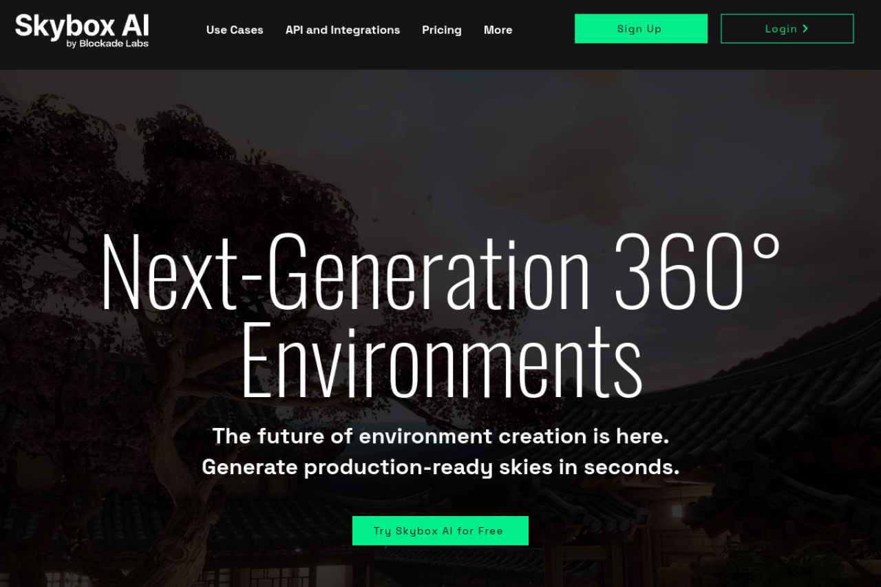 Blockade Labs website screenshot