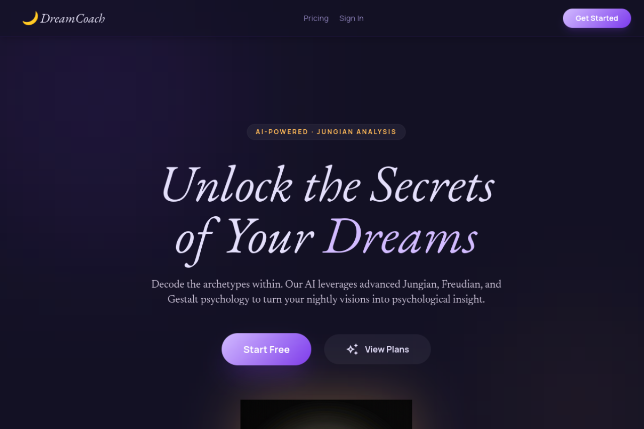 Dream Analytics desktop