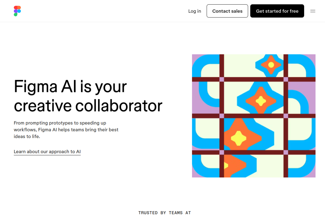 Figma AI website screenshot
