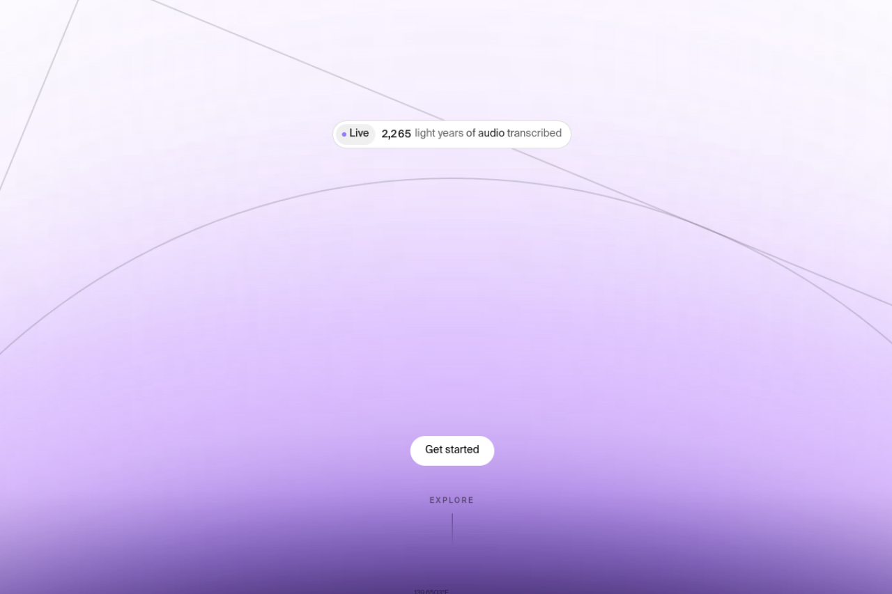 Gladia website screenshot