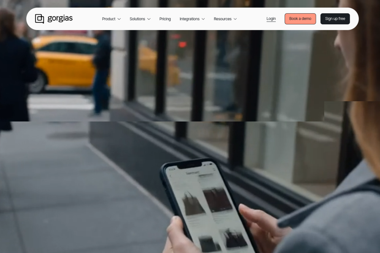 Gorgias website screenshot