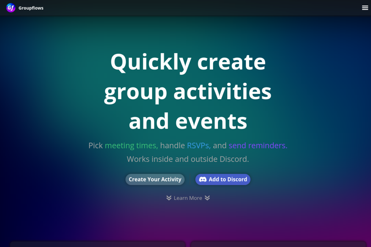 Groupflows Com website screenshot