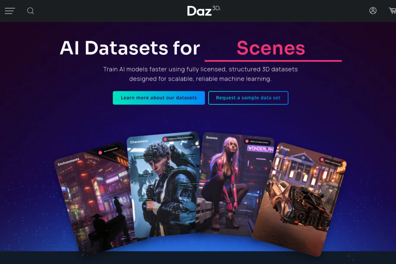 Tafi Avatar website screenshot