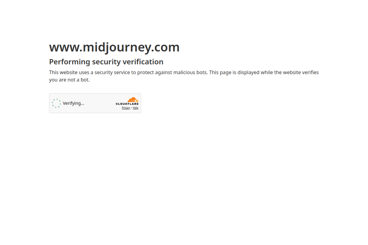 Midjourney website screenshot