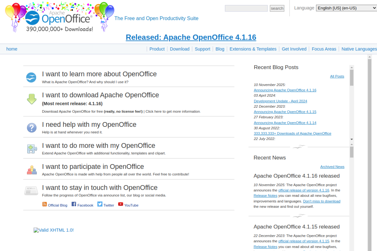 Apache OpenOffice Preview