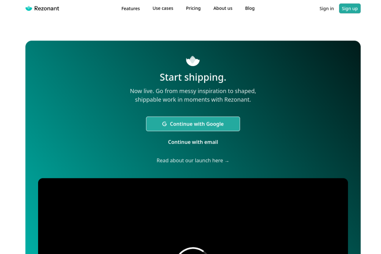 Portia AI website screenshot