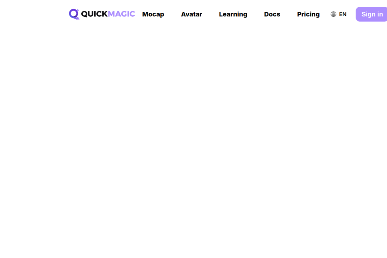 Quickmagic website screenshot