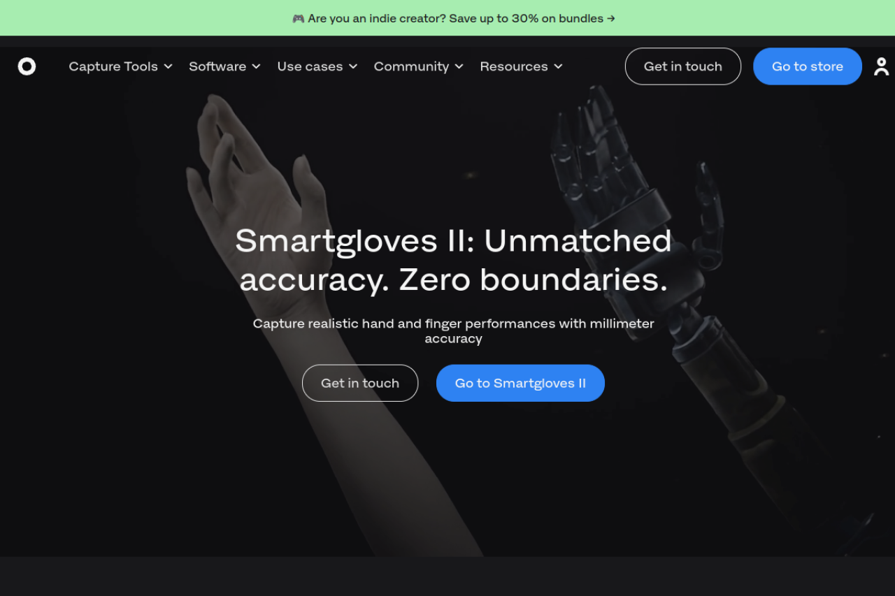 Rokoko website screenshot