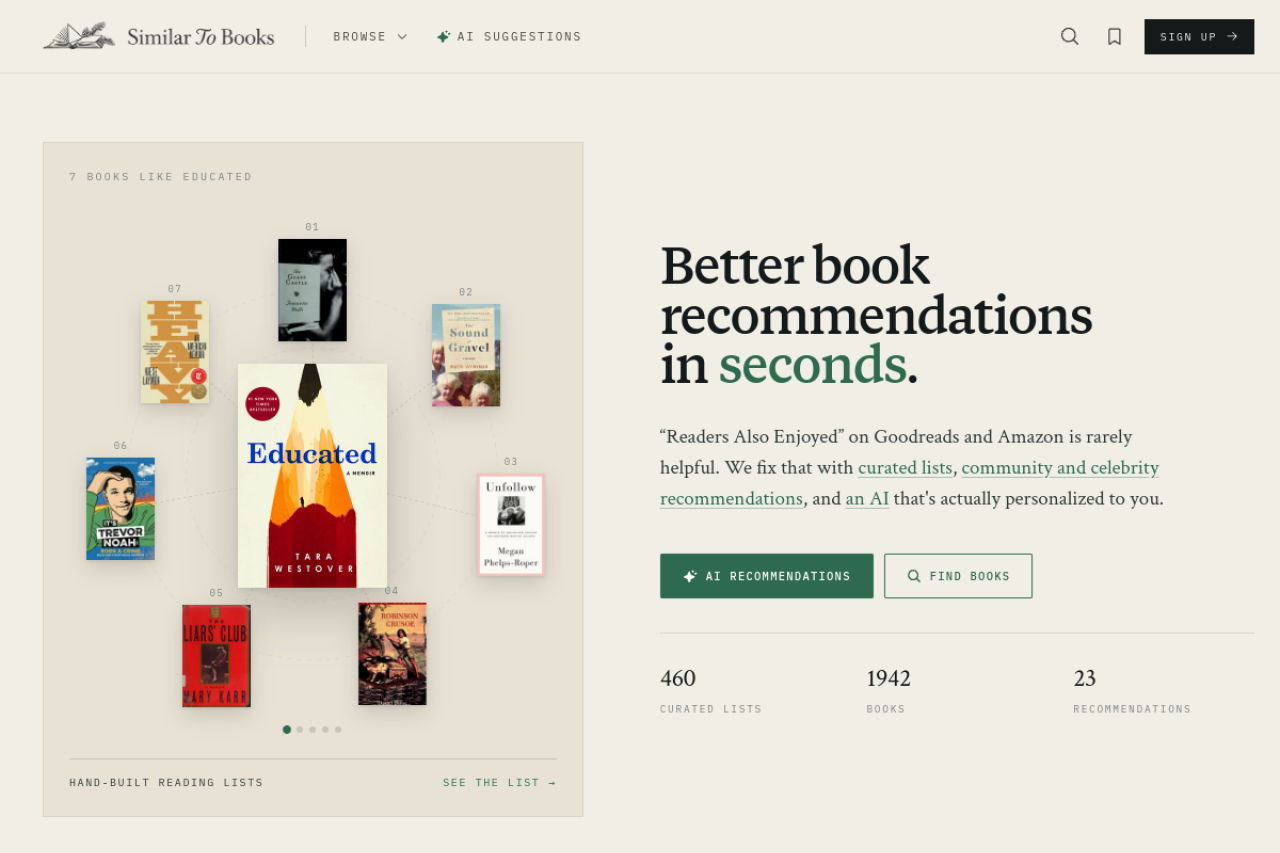 Similar To website screenshot
