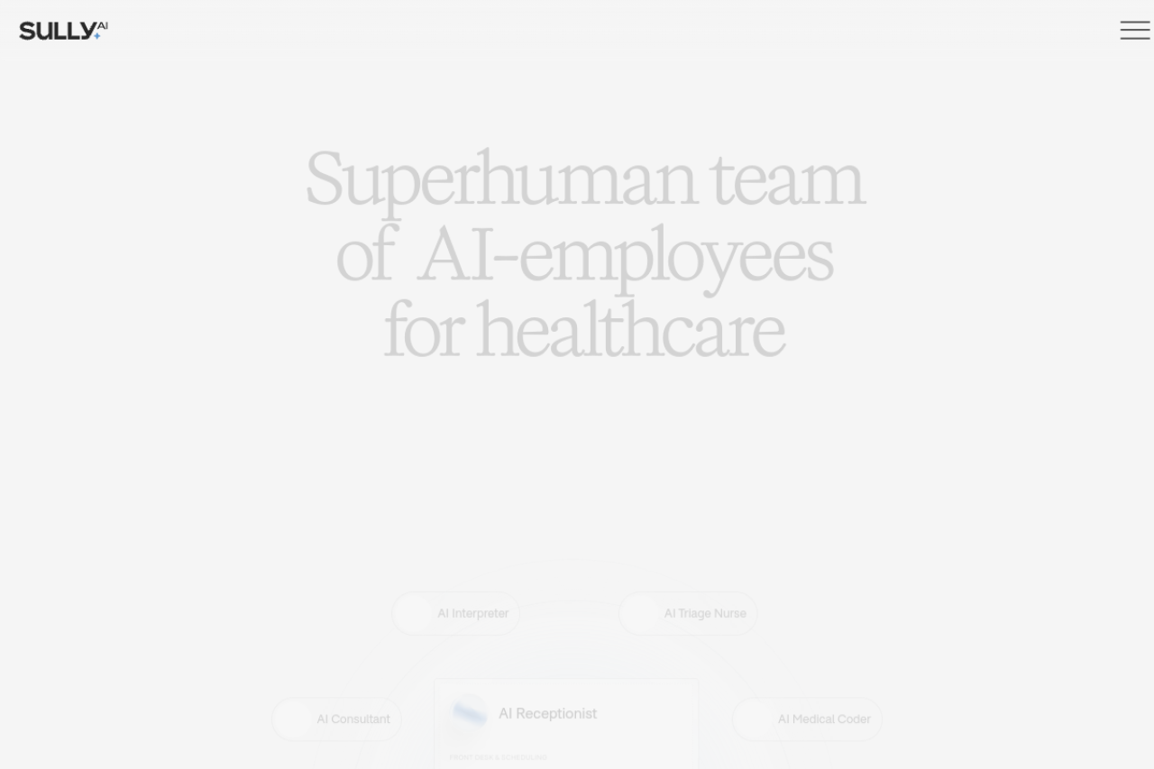 Sully Ai website screenshot