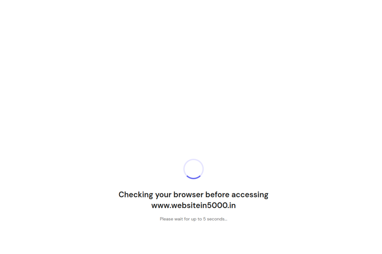 Live website preview of WebsiteIn5000