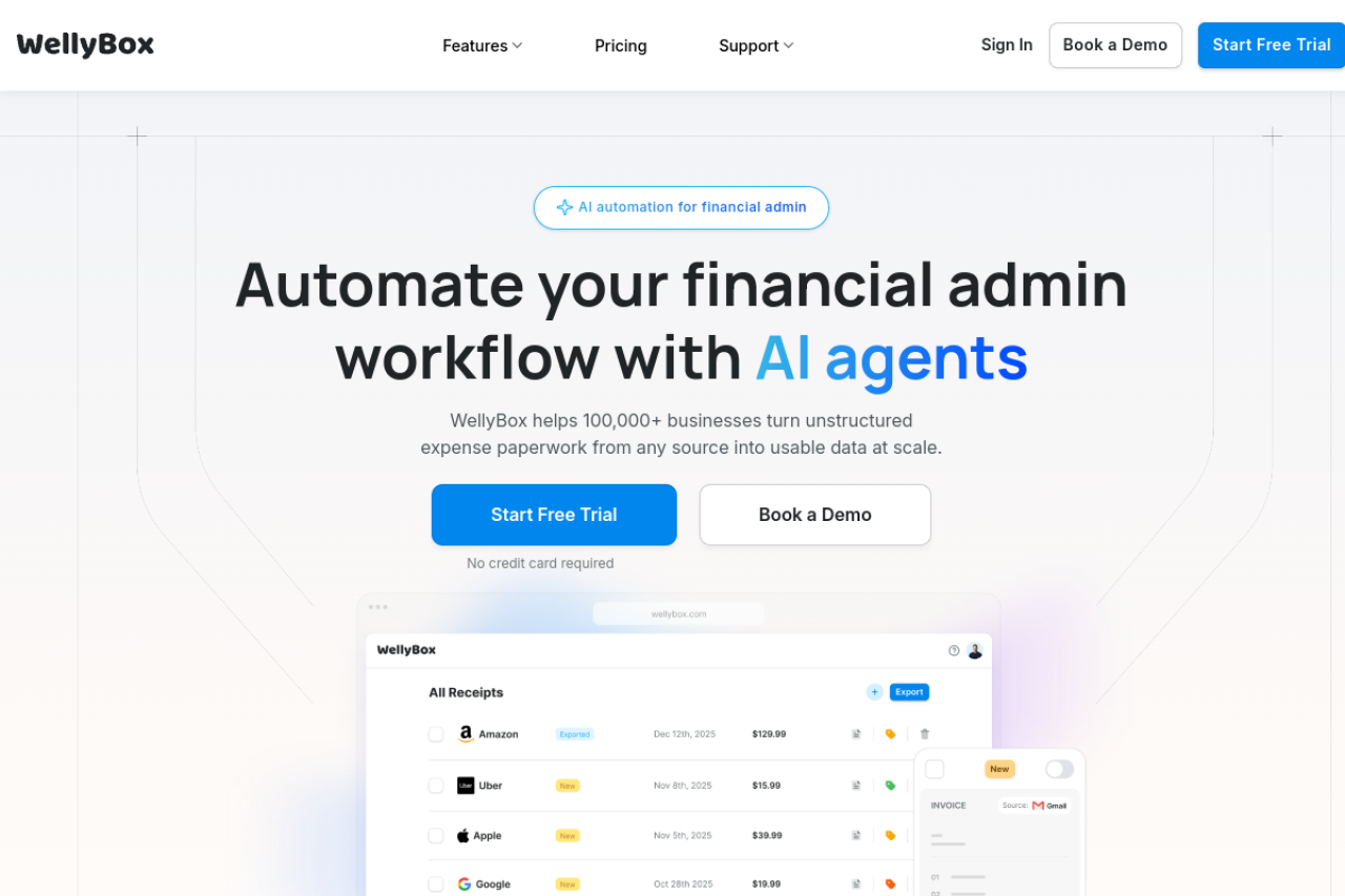 WellyBox website screenshot