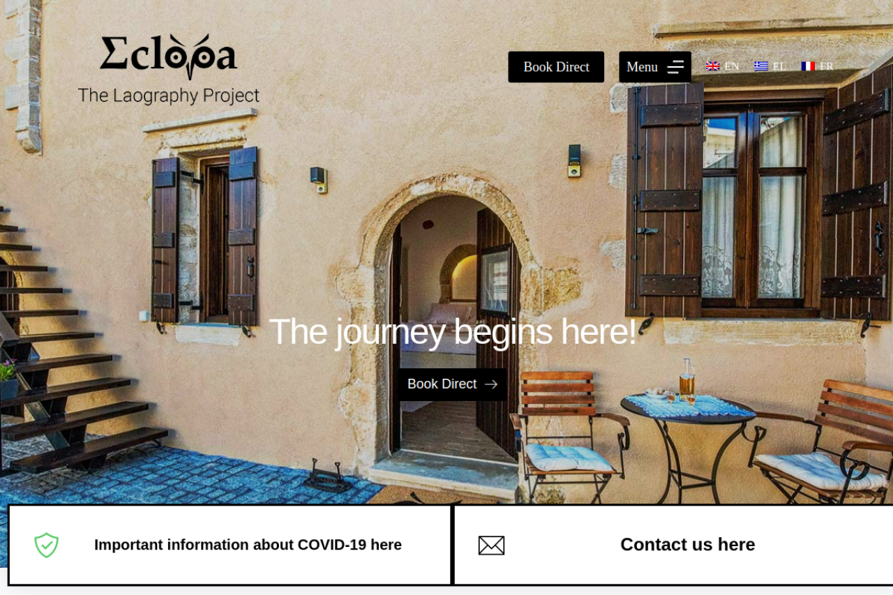 sclopa.gr - Corporate website screenshot