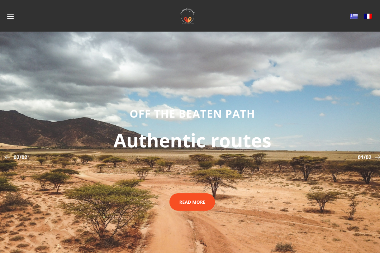 routesforgood.com - Authentic travel experiences screenshot