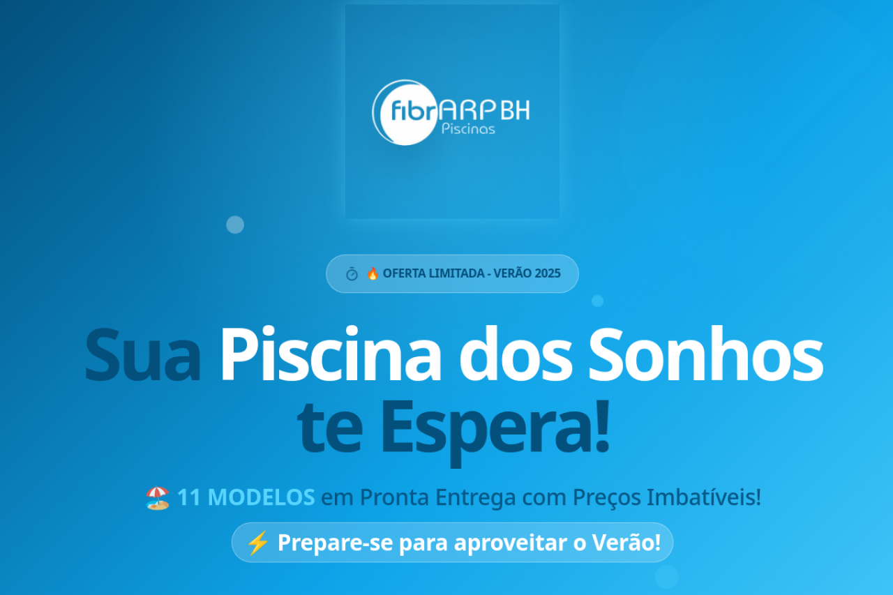 Screenshot do projeto Fibra RP Piscinas