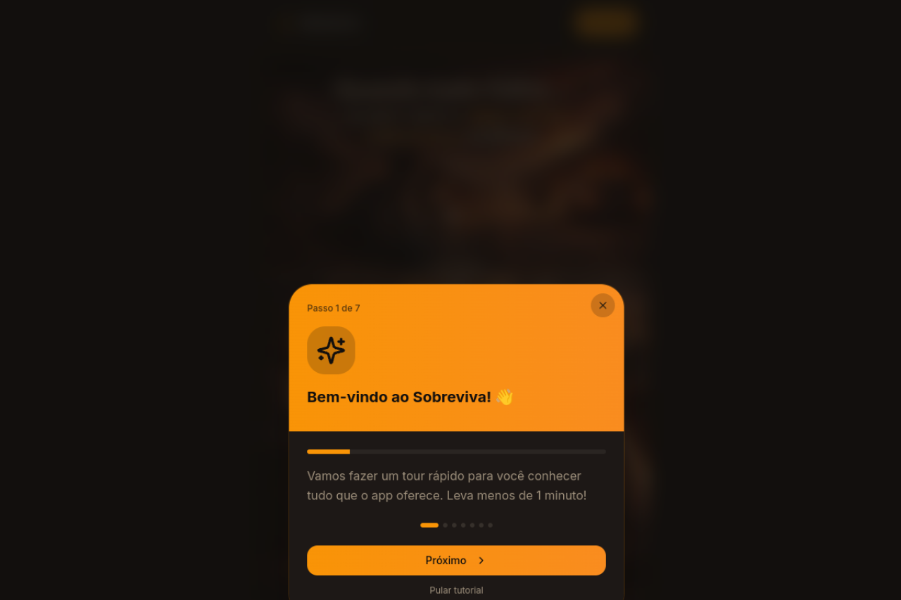 Screenshot do projeto Sobrevivência MSI