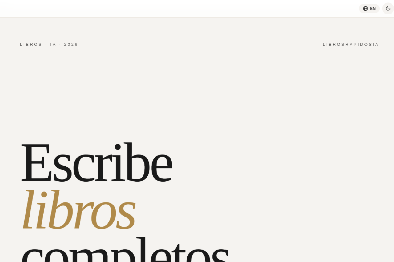 Captura de Libros Rápidos IA