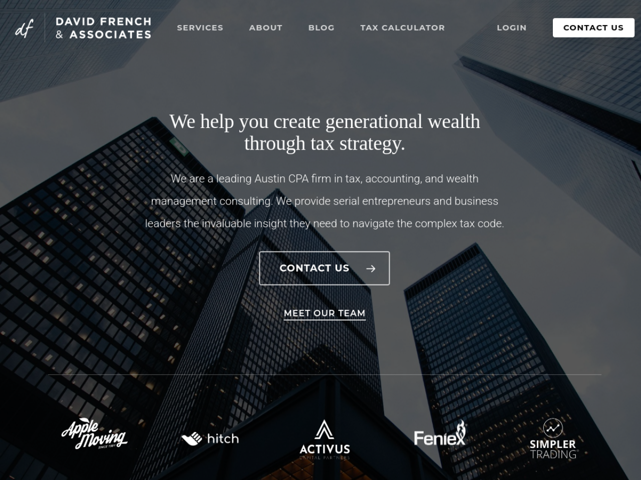 Vista previa de finanzas