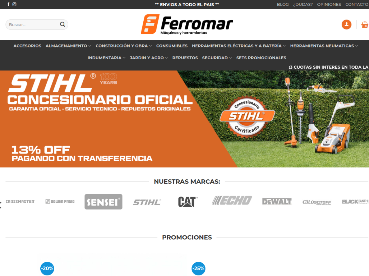 Vista previa de e-commerce