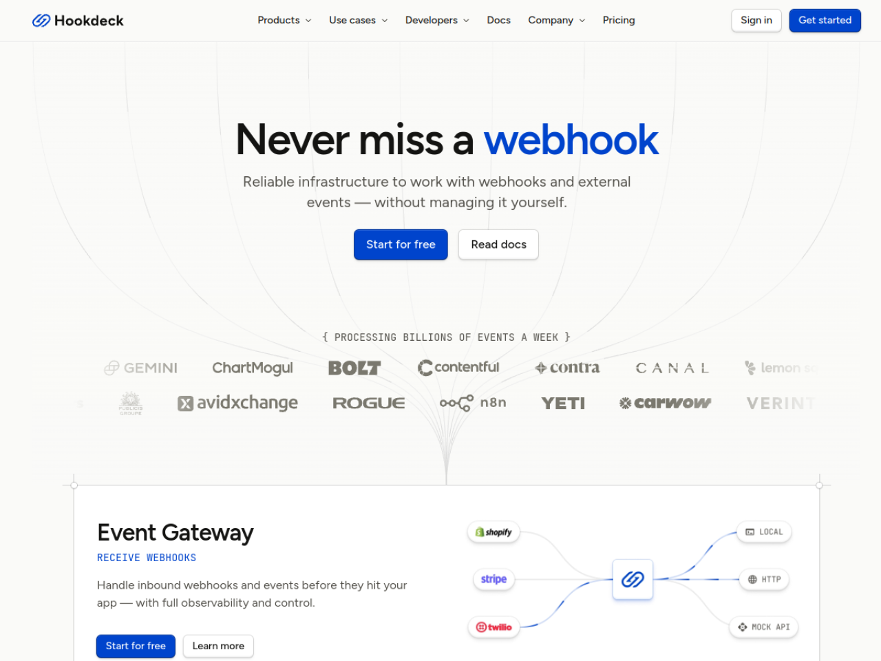 Hookdeck screenshot 1