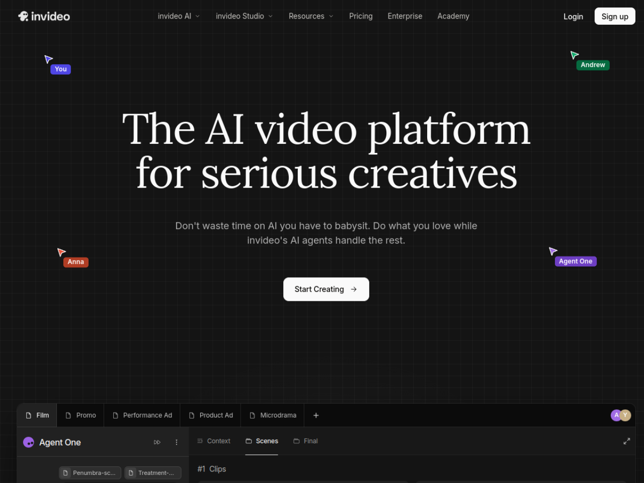 InVideo screenshot 1