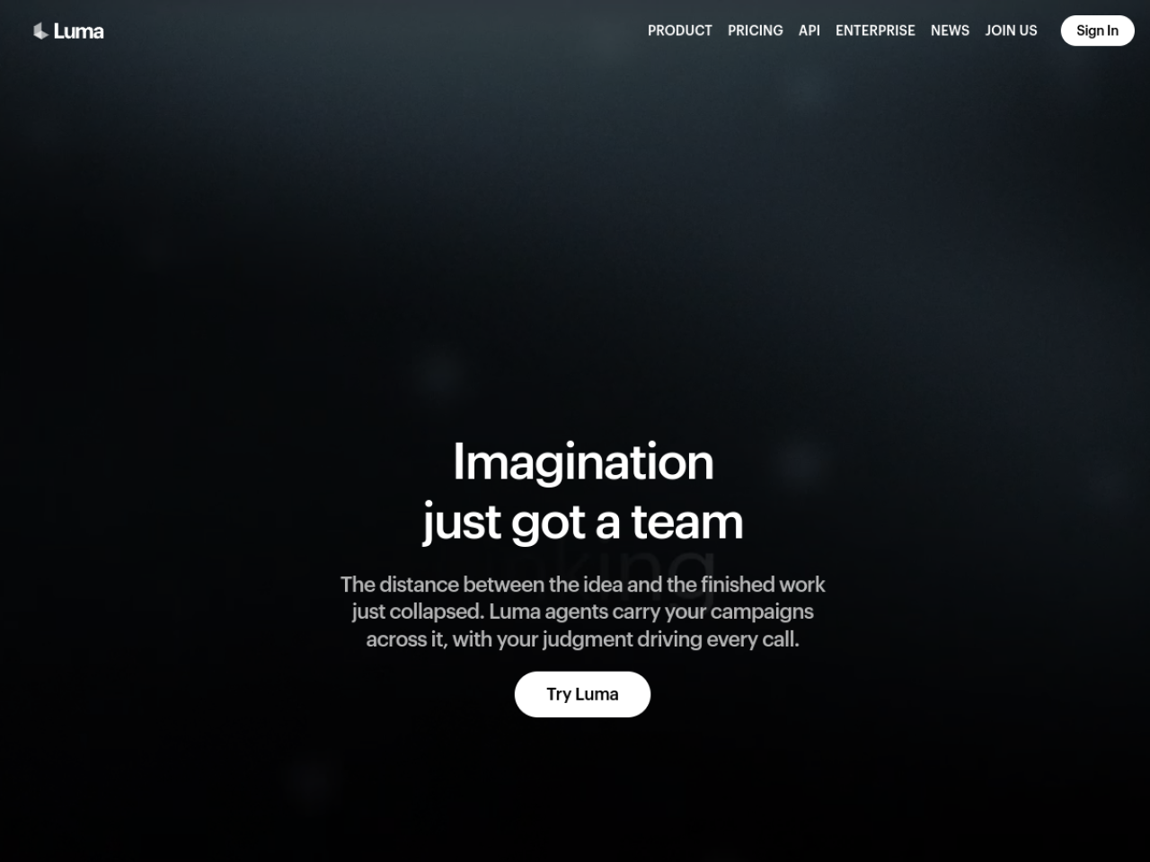 Luma AI screenshot 1