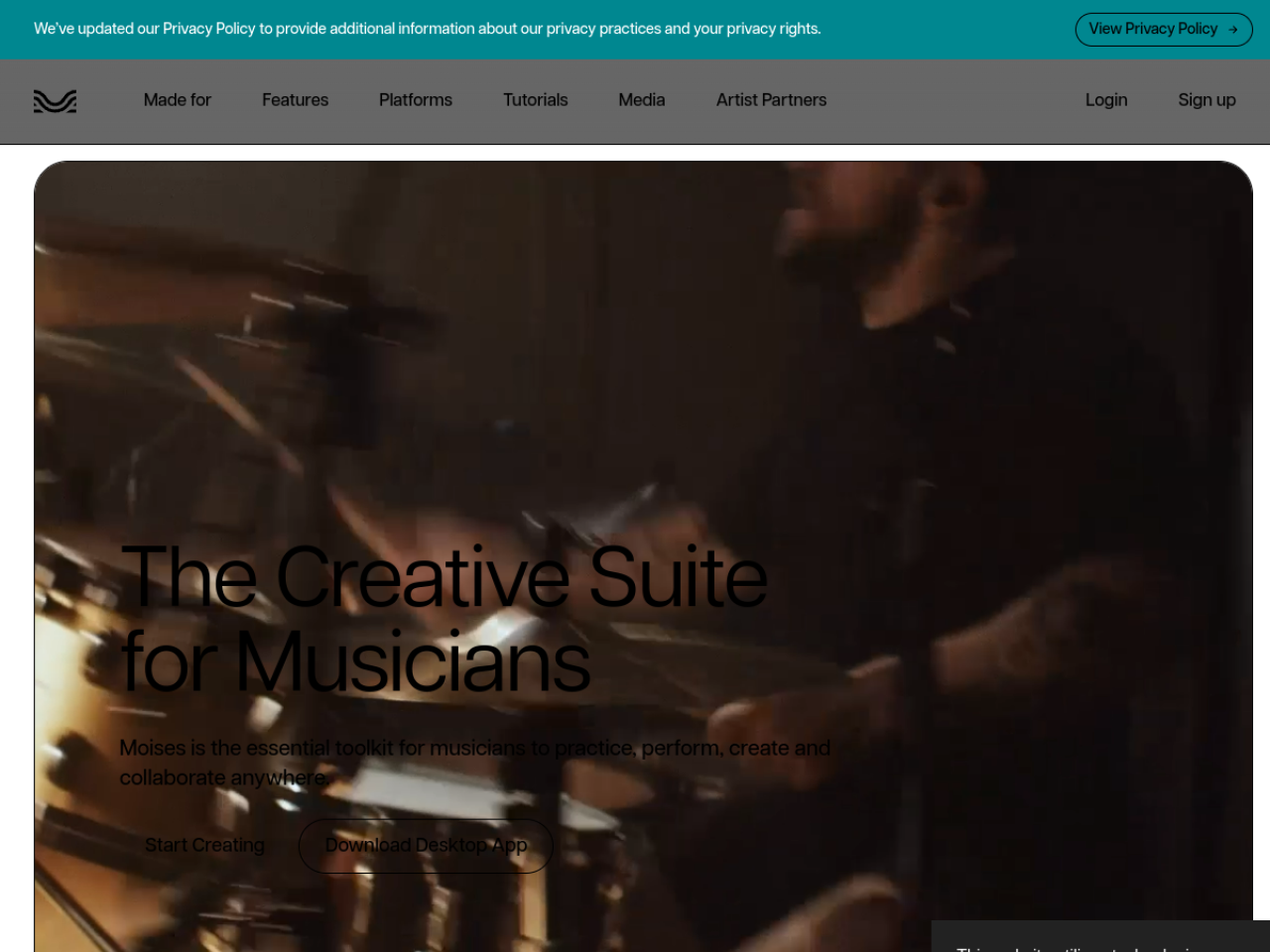 Moises screenshot 1