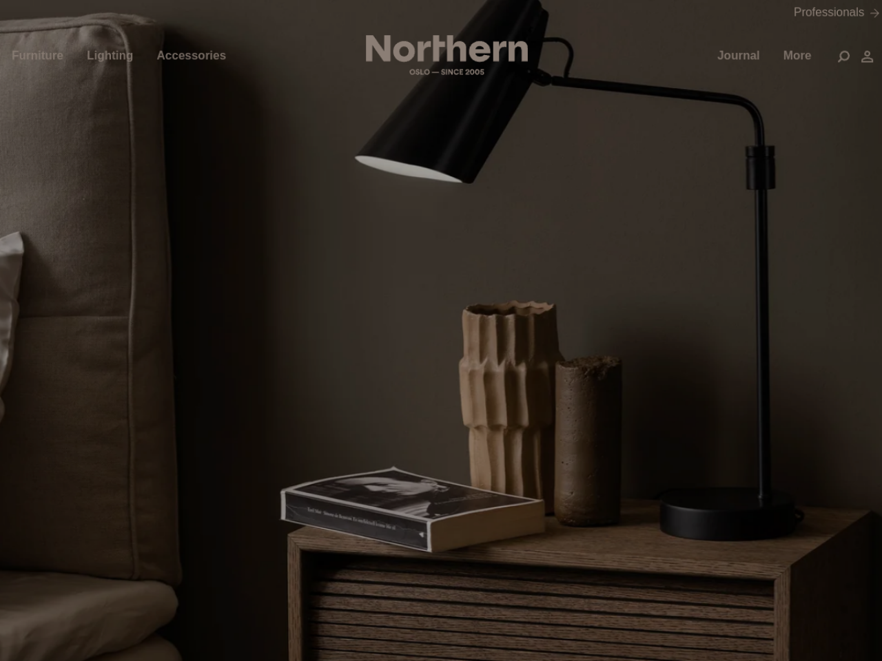 Northern 웹사이트 스크린샷