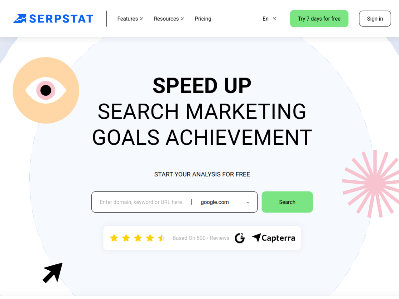 Serpstat screenshot 1