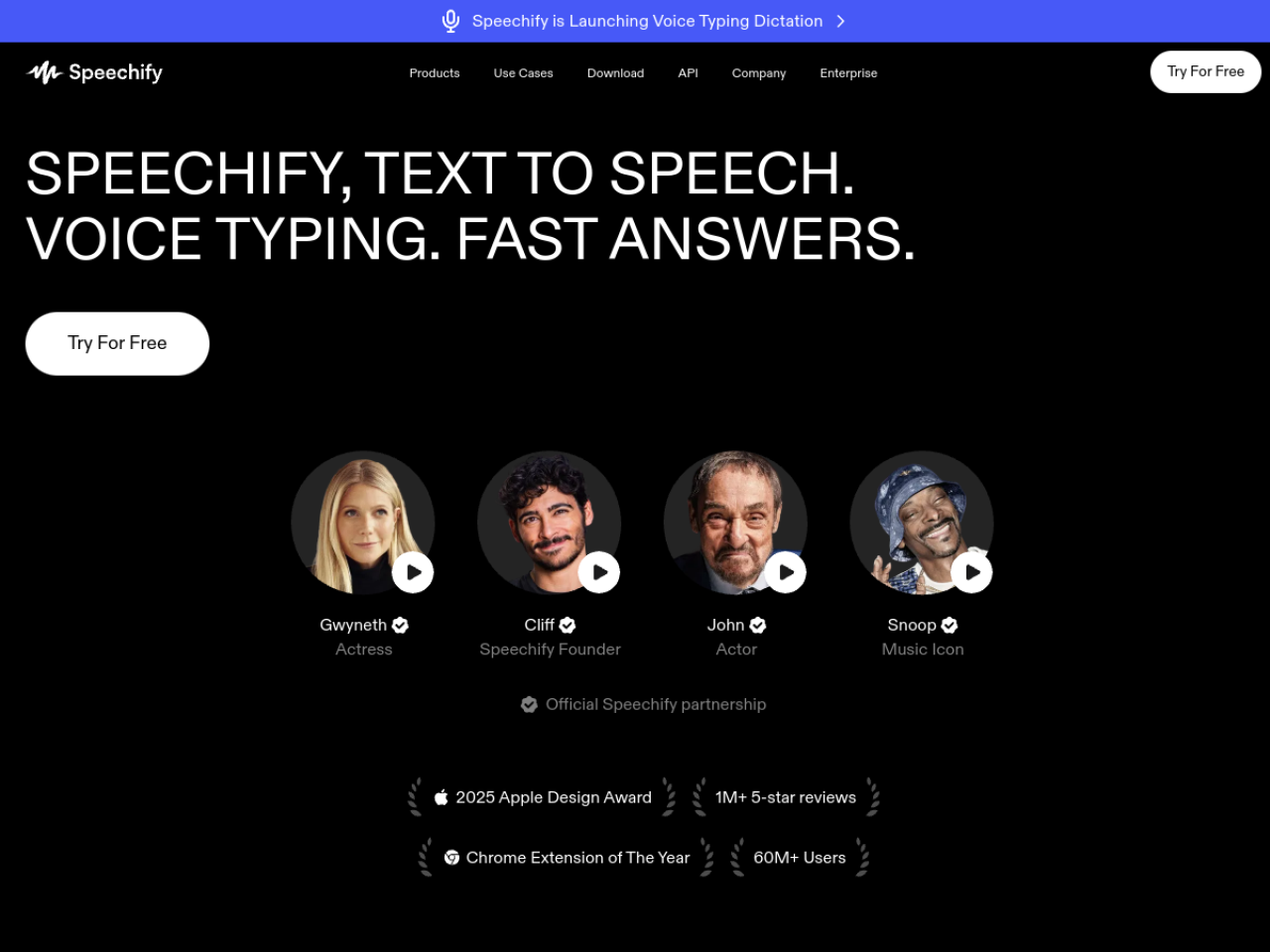 Speechify screenshot 1