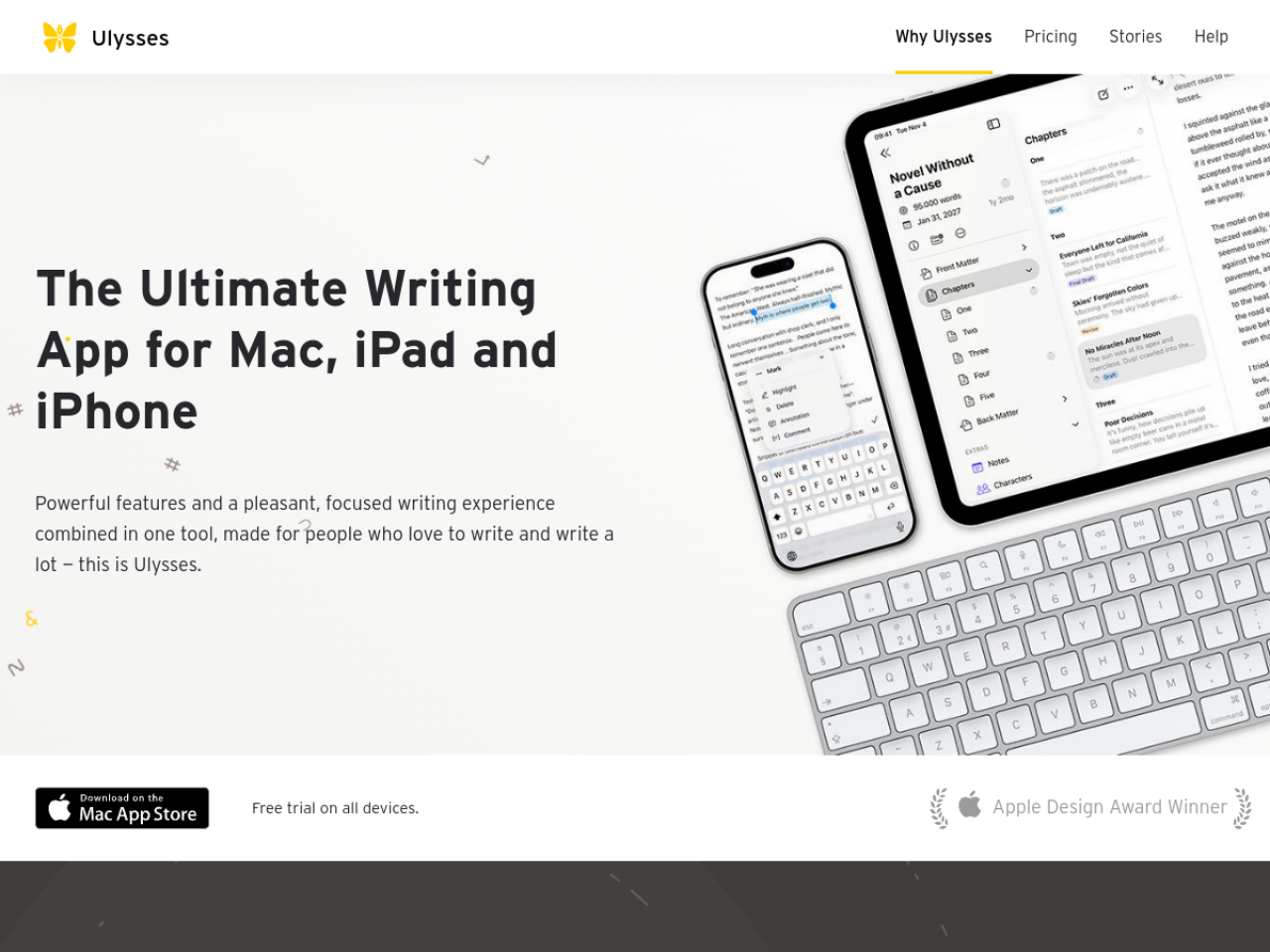 Ulysses screenshot 1
